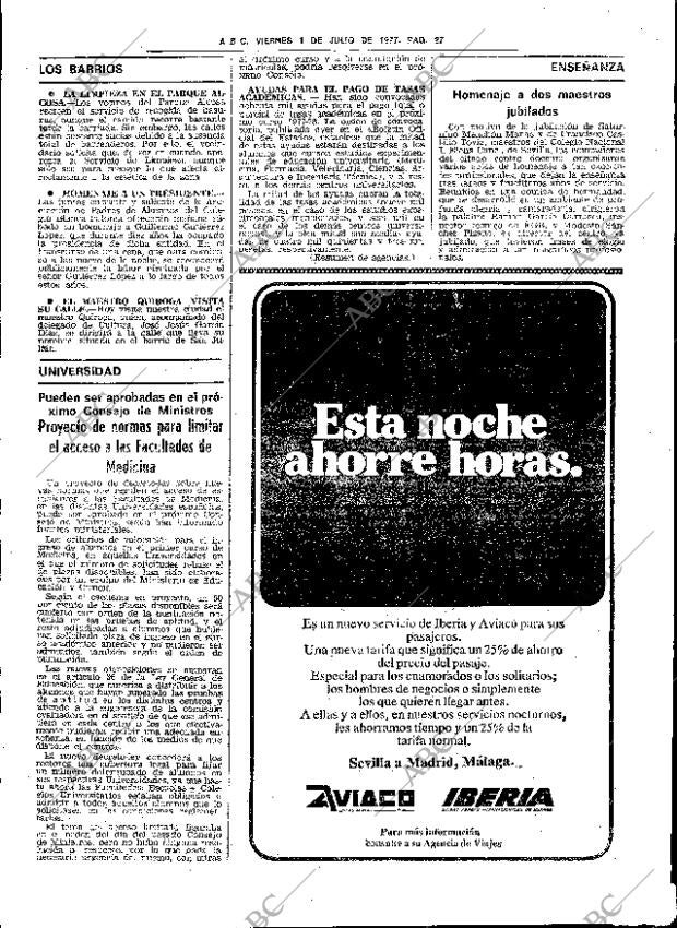 ABC SEVILLA 01-07-1977 página 35