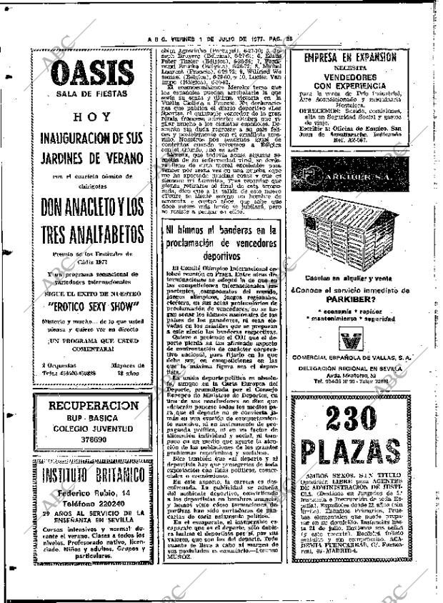 ABC SEVILLA 01-07-1977 página 46