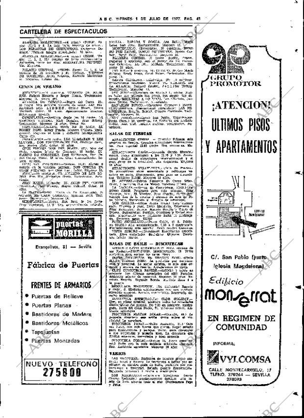 ABC SEVILLA 01-07-1977 página 51