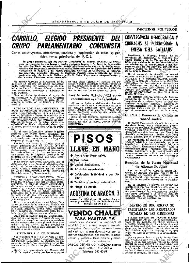 ABC MADRID 02-07-1977 página 23