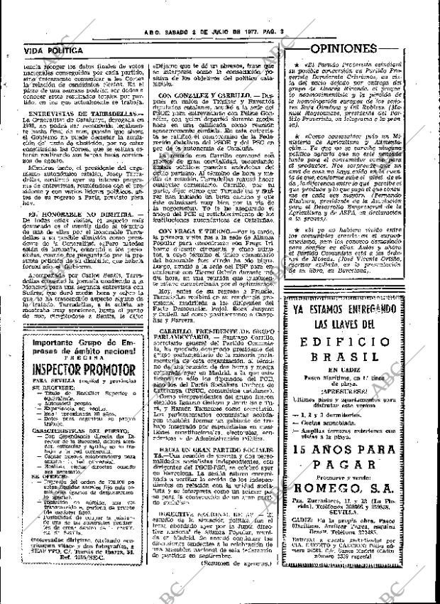 ABC SEVILLA 02-07-1977 página 17
