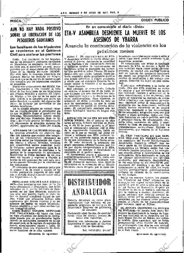 ABC SEVILLA 02-07-1977 página 19