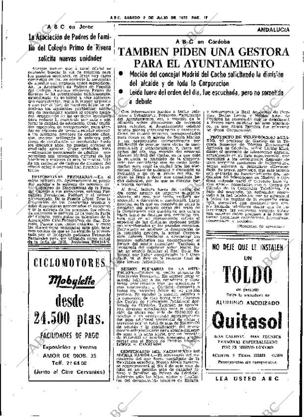 ABC SEVILLA 02-07-1977 página 31