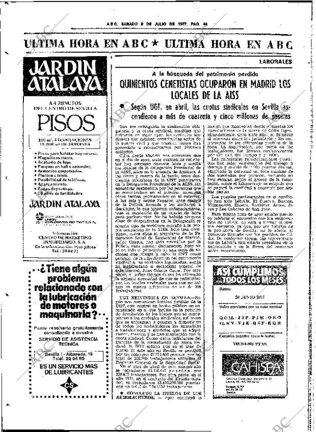 ABC SEVILLA 02-07-1977 página 58