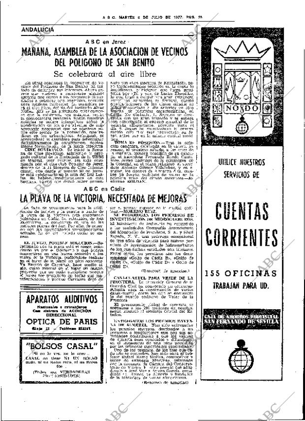 ABC SEVILLA 05-07-1977 página 65