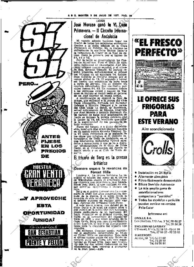 ABC SEVILLA 05-07-1977 página 84