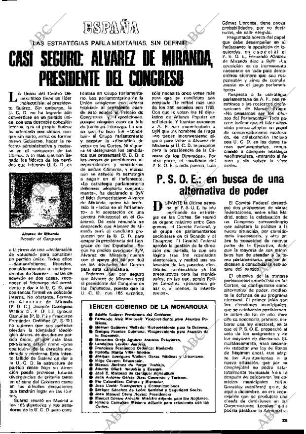 BLANCO Y NEGRO MADRID 06-07-1977 página 25