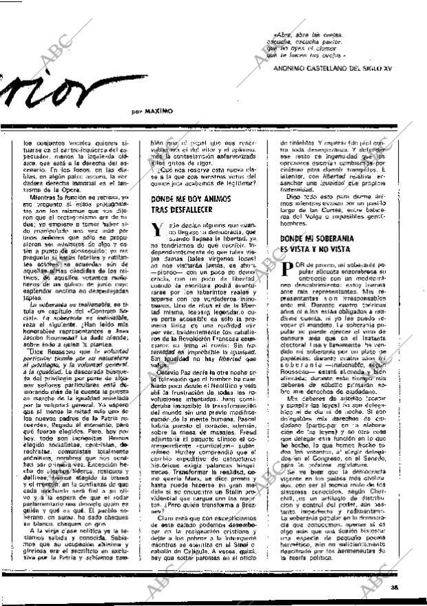 BLANCO Y NEGRO MADRID 06-07-1977 página 35
