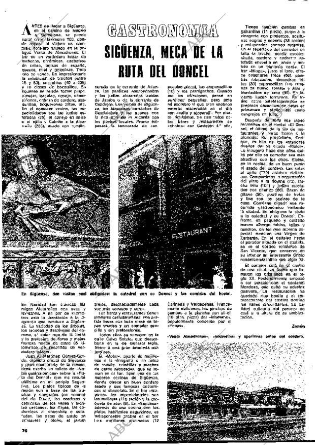 BLANCO Y NEGRO MADRID 06-07-1977 página 76
