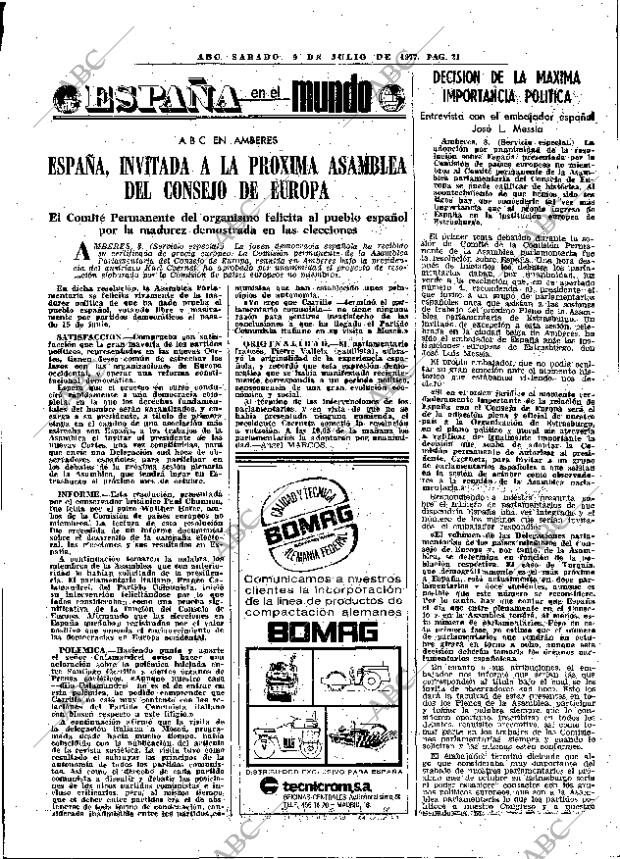 ABC MADRID 09-07-1977 página 33