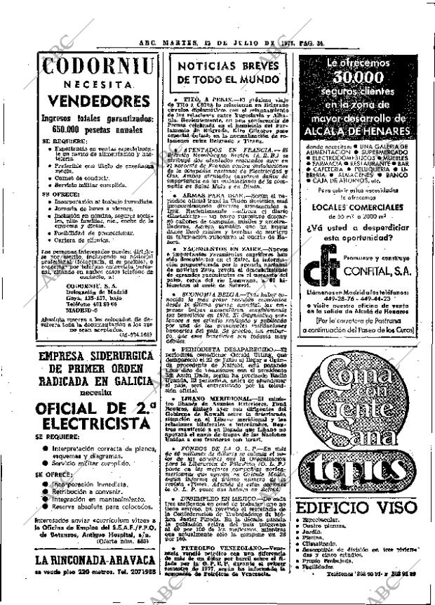 ABC MADRID 12-07-1977 página 46