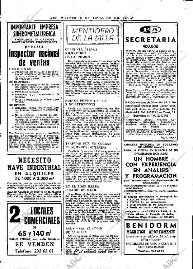 ABC MADRID 12-07-1977 página 52