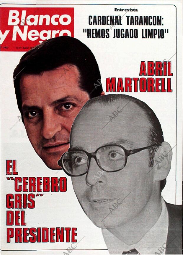 BLANCO Y NEGRO MADRID 13-07-1977 página 1