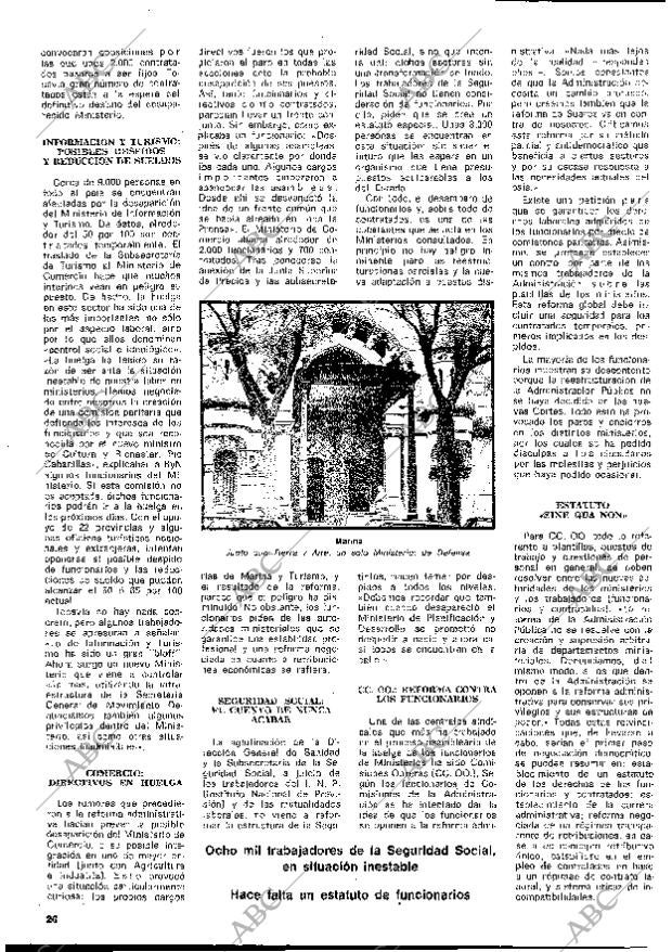 BLANCO Y NEGRO MADRID 13-07-1977 página 26