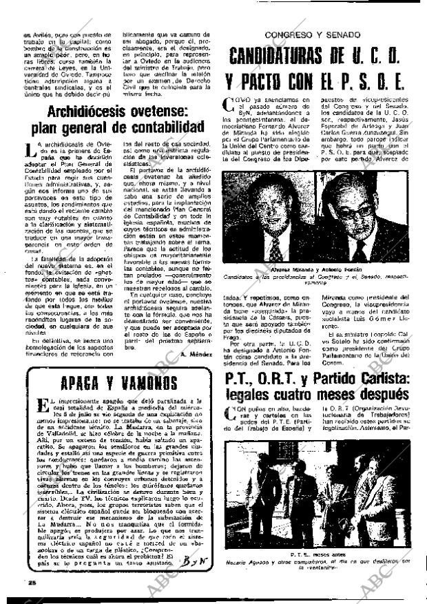 BLANCO Y NEGRO MADRID 13-07-1977 página 28