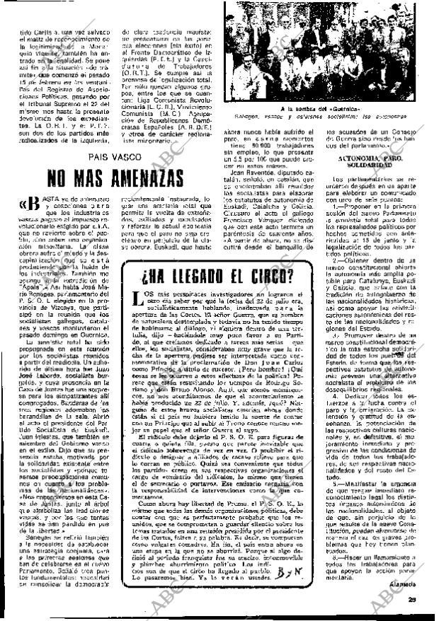 BLANCO Y NEGRO MADRID 13-07-1977 página 29