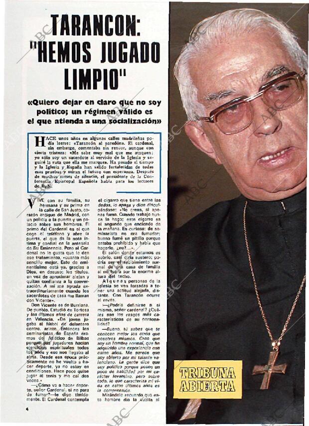 BLANCO Y NEGRO MADRID 13-07-1977 página 4