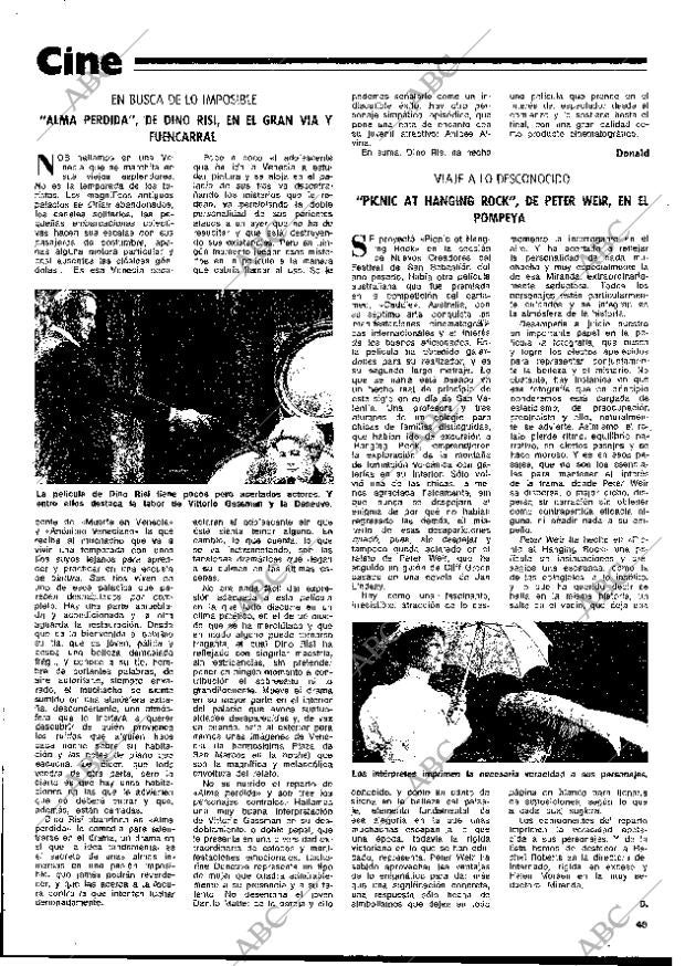 BLANCO Y NEGRO MADRID 13-07-1977 página 49