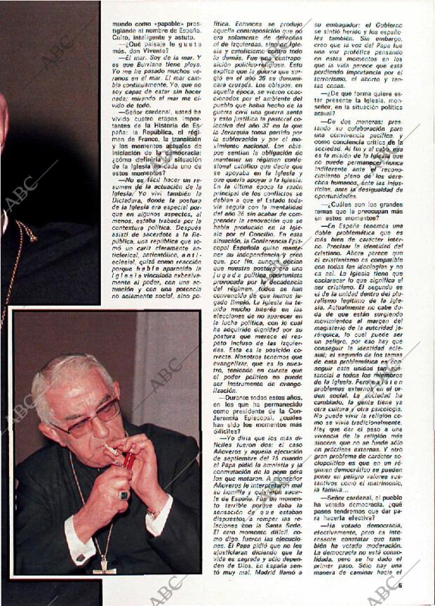 BLANCO Y NEGRO MADRID 13-07-1977 página 5