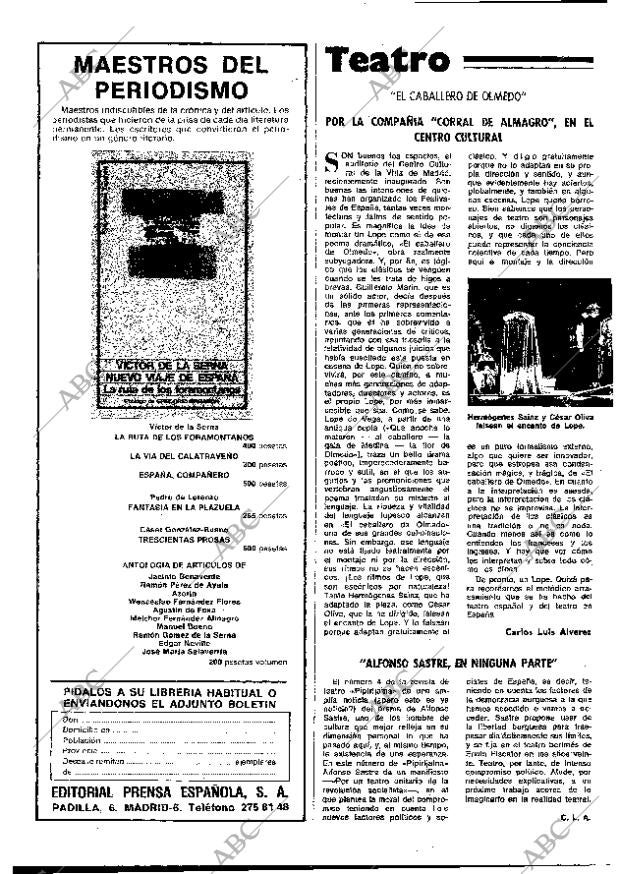 BLANCO Y NEGRO MADRID 13-07-1977 página 50