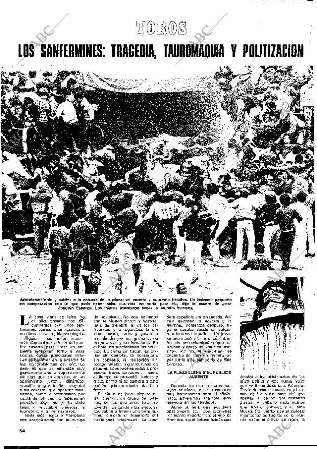 BLANCO Y NEGRO MADRID 13-07-1977 página 54