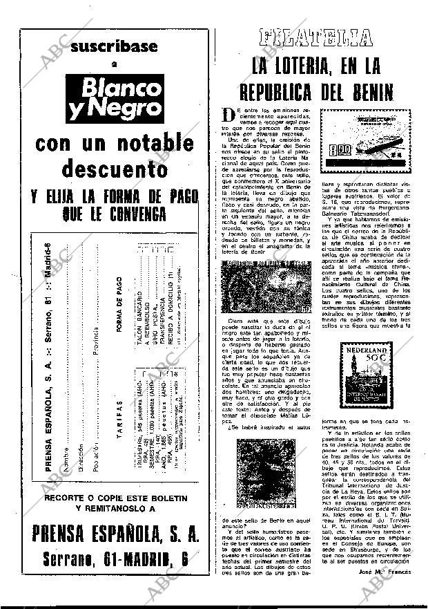 BLANCO Y NEGRO MADRID 13-07-1977 página 58