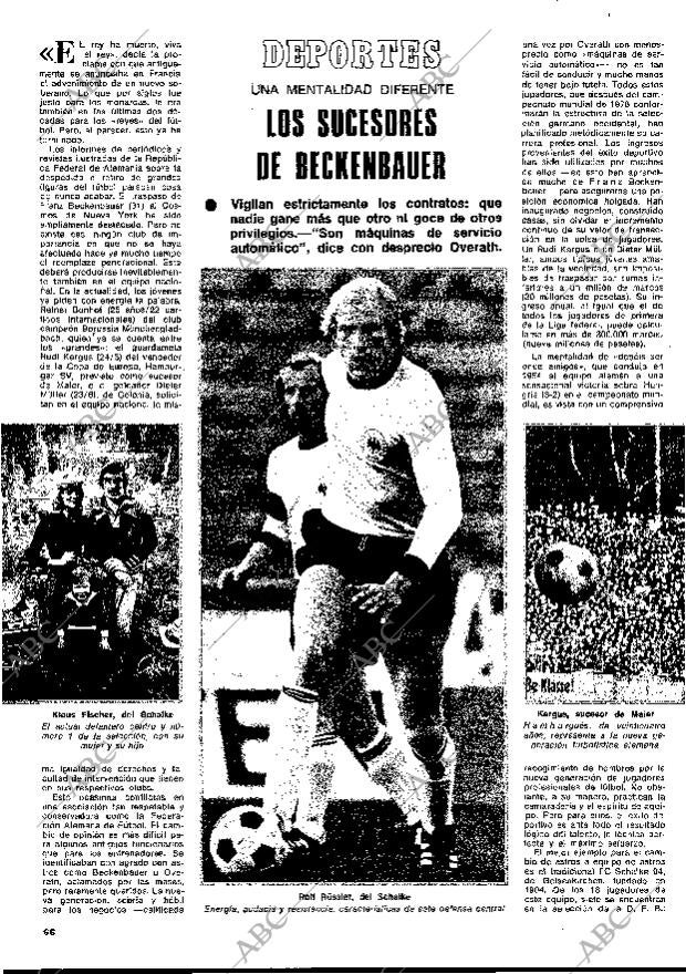 BLANCO Y NEGRO MADRID 13-07-1977 página 66