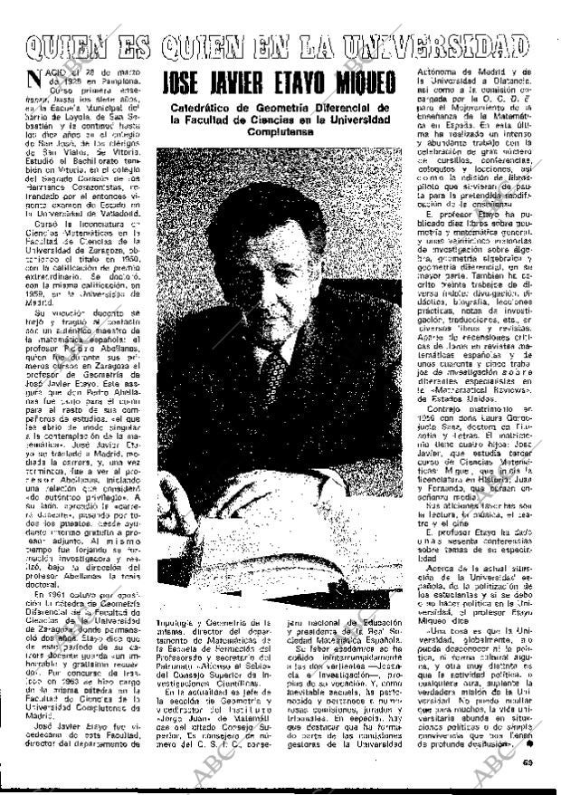 BLANCO Y NEGRO MADRID 13-07-1977 página 69