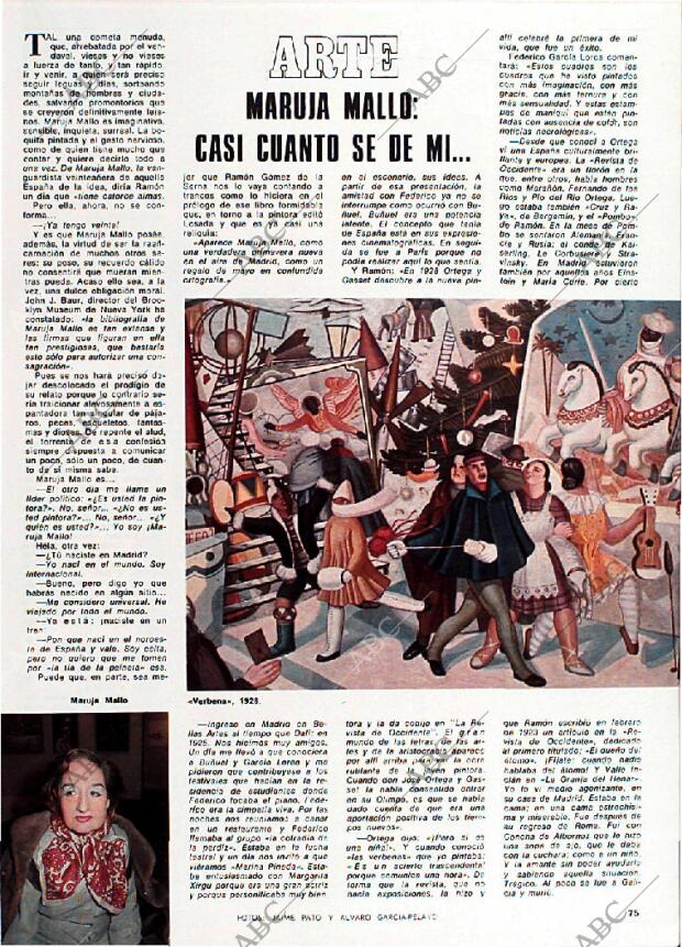 BLANCO Y NEGRO MADRID 13-07-1977 página 75