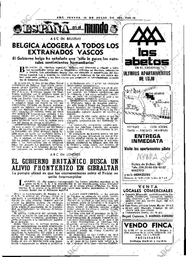 ABC MADRID 14-07-1977 página 39