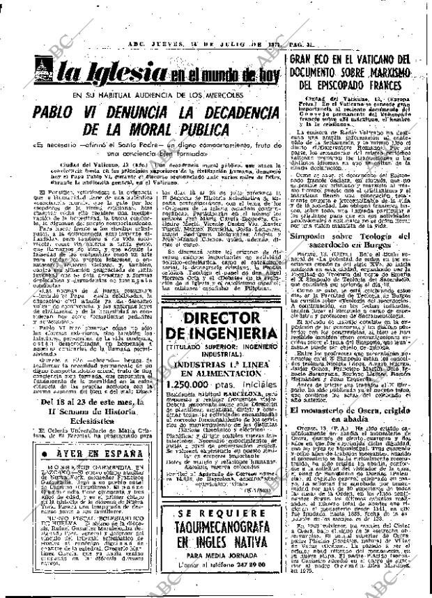 ABC MADRID 14-07-1977 página 47