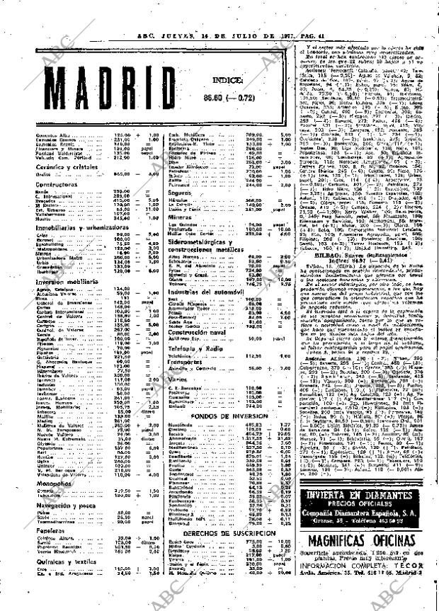 ABC MADRID 14-07-1977 página 57