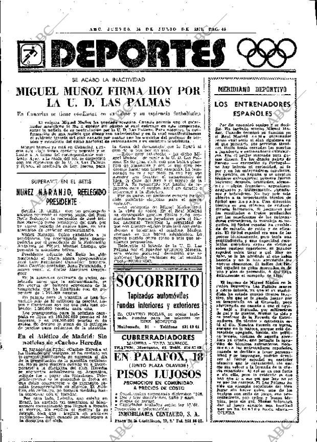 ABC MADRID 14-07-1977 página 62