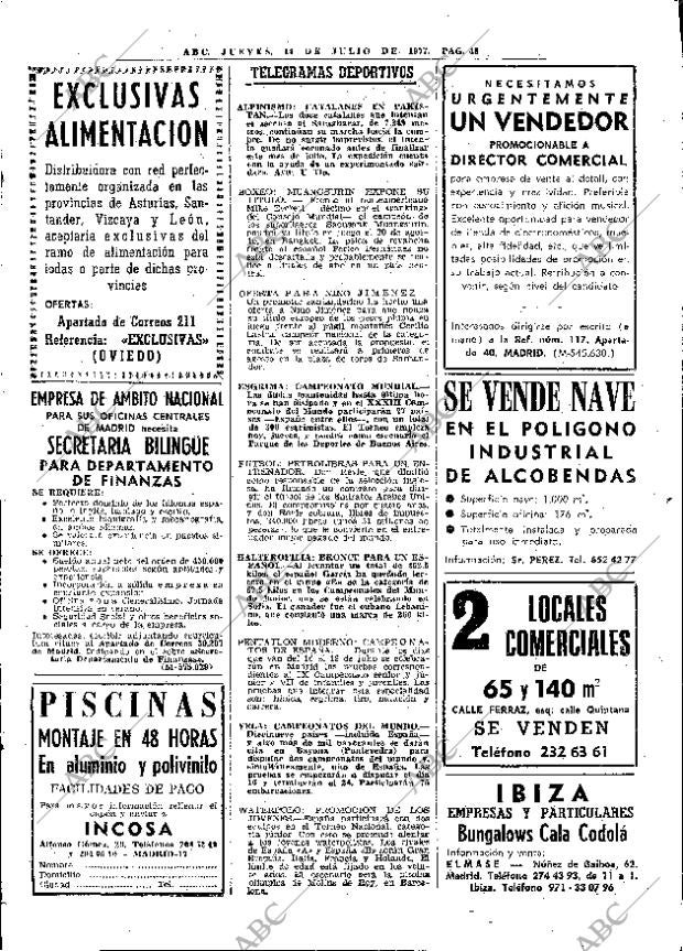 ABC MADRID 14-07-1977 página 64