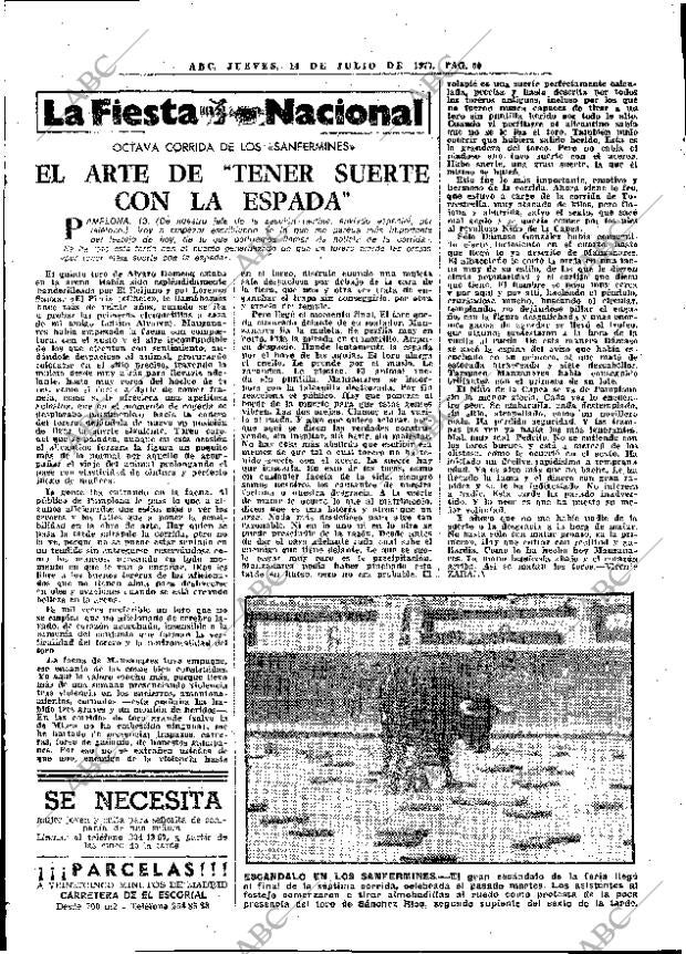 ABC MADRID 14-07-1977 página 66