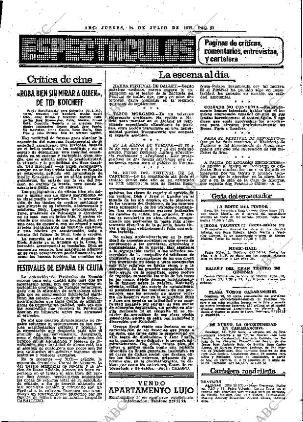 ABC MADRID 14-07-1977 página 67