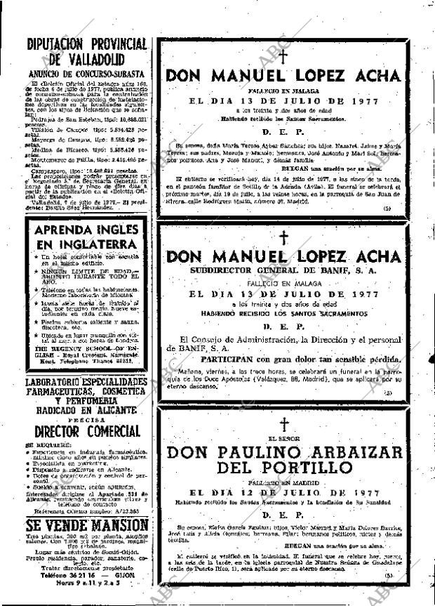 ABC MADRID 14-07-1977 página 87