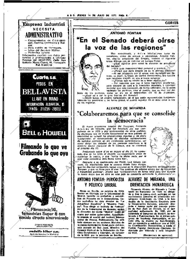 ABC SEVILLA 14-07-1977 página 20