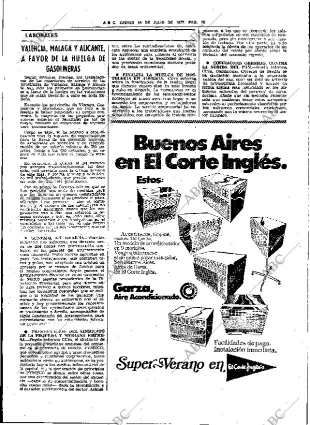 ABC SEVILLA 14-07-1977 página 29