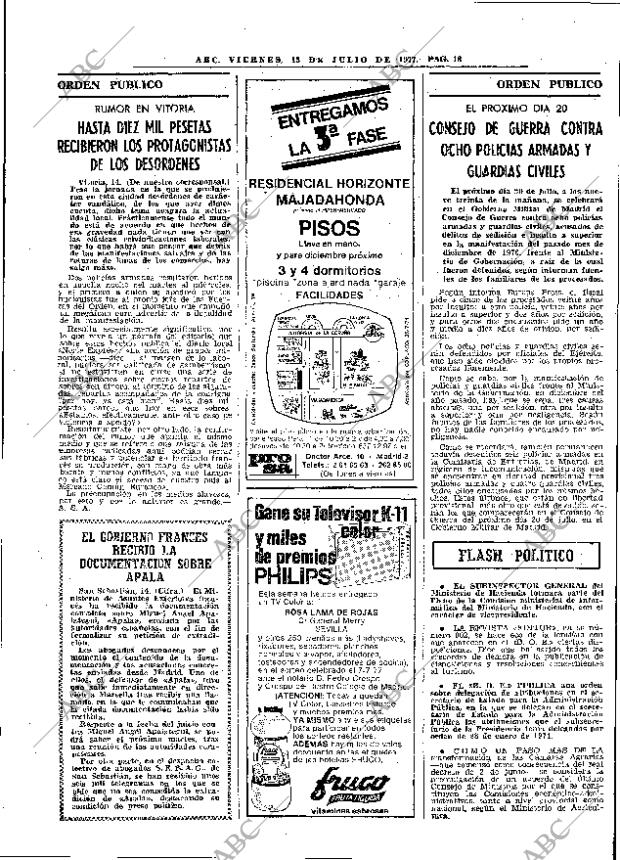 ABC MADRID 15-07-1977 página 30