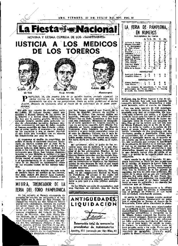 ABC MADRID 15-07-1977 página 69