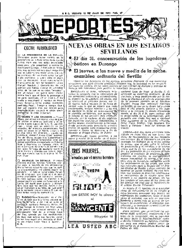 ABC SEVILLA 15-07-1977 página 41