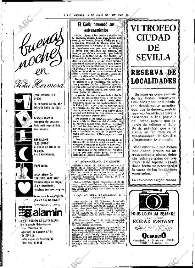 ABC SEVILLA 15-07-1977 página 42