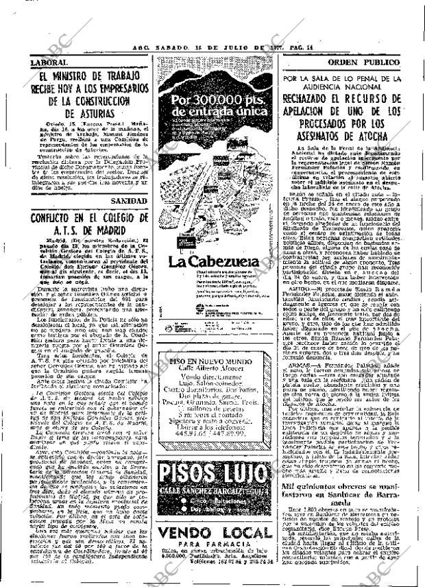 ABC MADRID 16-07-1977 página 26