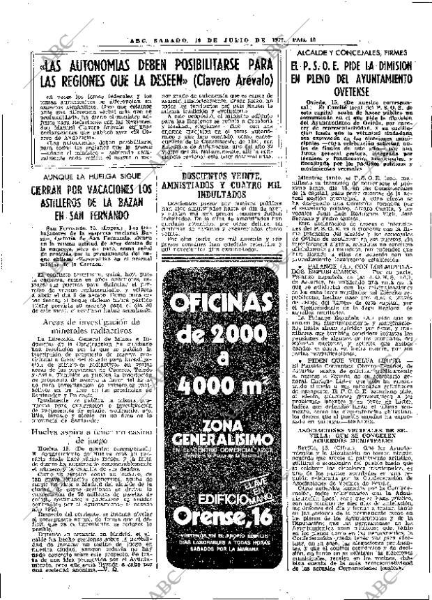 ABC MADRID 16-07-1977 página 28