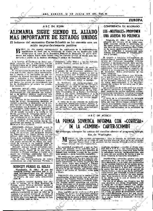 ABC MADRID 16-07-1977 página 33