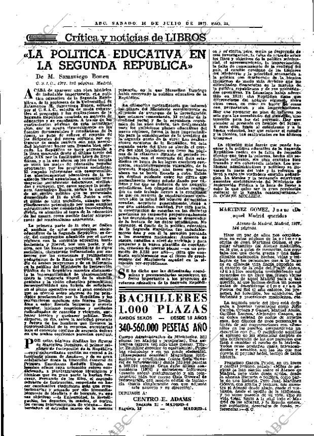 ABC MADRID 16-07-1977 página 47