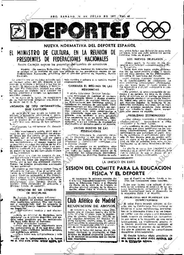 ABC MADRID 16-07-1977 página 60