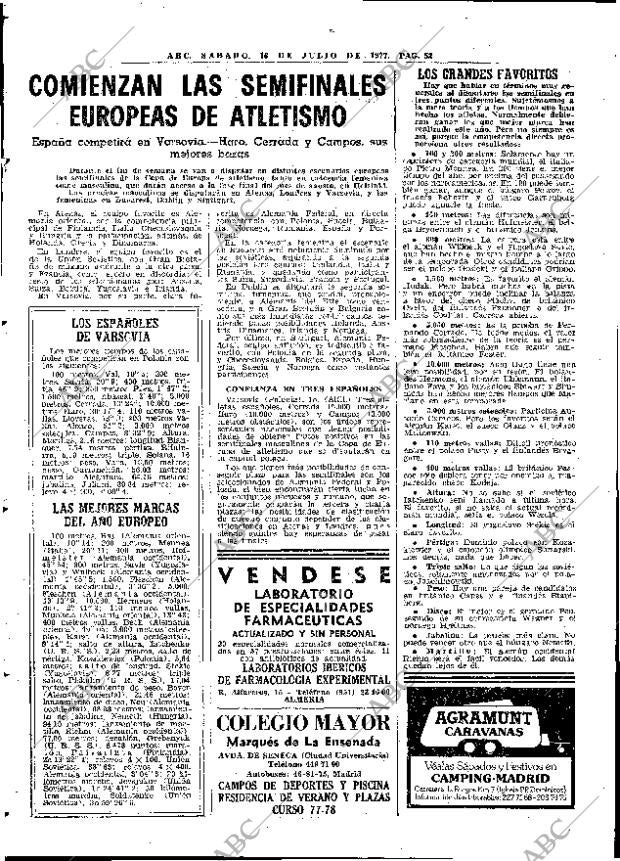 ABC MADRID 16-07-1977 página 64