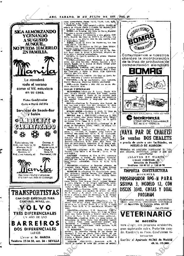 ABC MADRID 16-07-1977 página 70